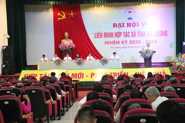 Đại hội VI Liên minh HTX tỉnh Hải Dương.