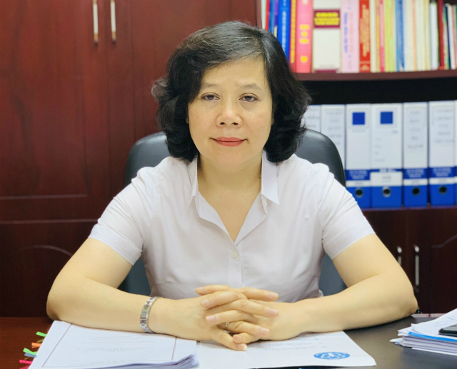 Bà Nguyễn Thị Lộc - Quyền Giám đốc BHXH Hải Phòng.