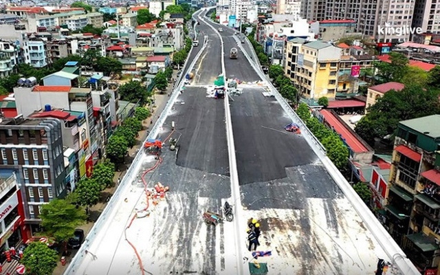 Vingroup đã giải ngân hơn 5.800 tỷ đồng vào dự án đường Vành đai 2 (Hà Nội) (Ảnh Internet)