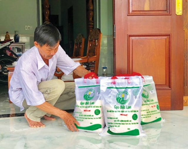 Gạo Đức Lan được người dân địa phương sử dụng ngày càng nhiều (ảnh TL)