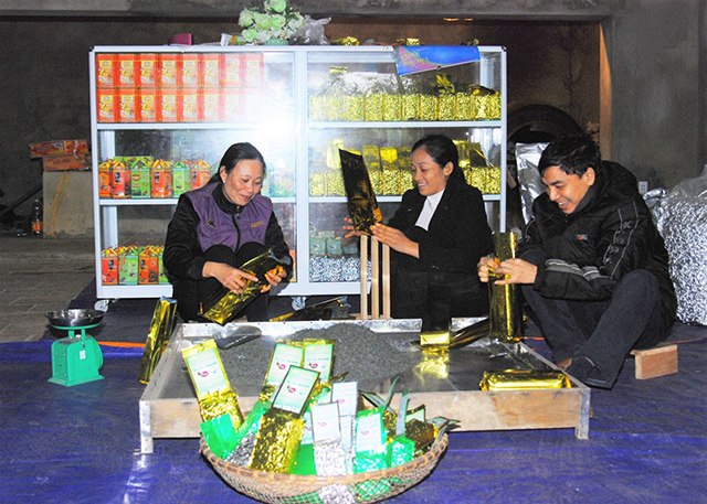 Sản phẩm của HTX Minh Thu đang khẳng định chỗ đứng trên thị trường (Ảnh TL)