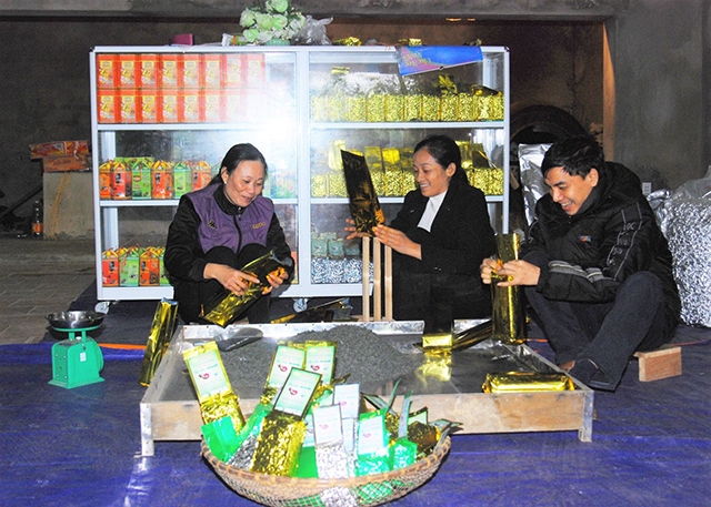 Sản phẩm của HTX Minh Thu đang khẳng định chỗ đứng trên thị trường (Ảnh TL)