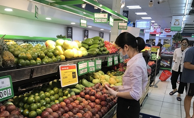 CPI tháng 5 giảm nhẹ so với tháng trước.