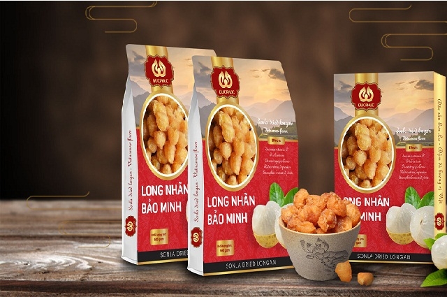 Sản phẩm long nhãn của HTX Bảo Minh (Ảnh:TL)