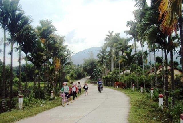 Làng quê Tiên Cảnh ngày càng khởi sắc nhờ xây dựng NTM (Ảnh: TL)