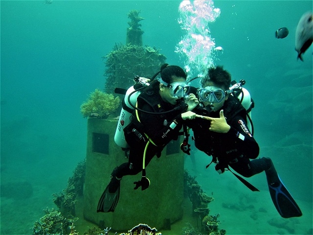 Vịnh biển nhiệt đới sẽ là thiên đường của những chuyến lặn ngắm san hô