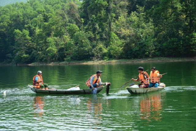 Mùa thu hoạch cá ở Ba Liên (Ảnh: TL)