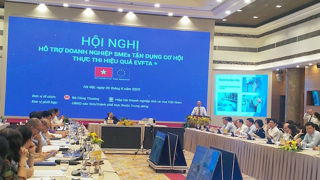 Hội nghị Hỗ trợ Doanh nghiệp nhỏ và vừa tận dụng cơ hội thực thi hiệu quả EVFTA
