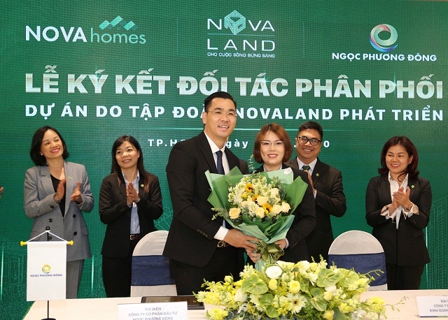 Lễ ký kết đối tác phân phối dự án do tập đoàn Novaland phát triển