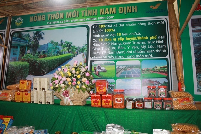 Các sản phẩm OCOP tỉnh Nam Định đóng góp tích cực trong quá trình xây dựng nông thôn mới (Ảnh:TL)