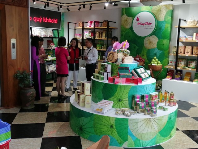 Trung tâm giới thiệu đặc sản và du lịch tỉnh Đồng Tháp chính thức mở cửa giao dịch tại Hà Nội