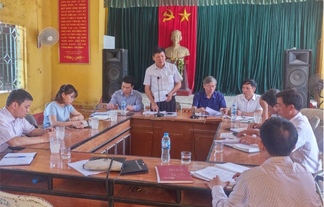 Trung tâm Trung tâm Khoa học Công nghệ và Môi trường khảo sát chuỗi giá trị tại tỉnh Hà Nam