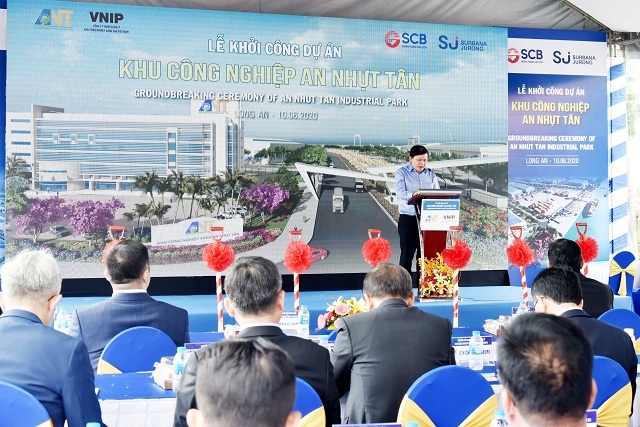 Ông Nguyễn Văn Thanh Hải - Phó Chủ tịch HĐQT SCB phát biểu tại buổi lễ.