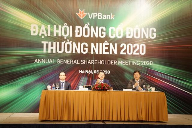 VPBank trình cổ đông giữ lại toàn bộ lợi nhuận năm 2019 để tăng vốn chủ sở hữu
