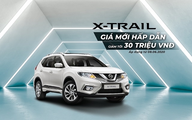Nissan X-Trail giảm giá tới 30 triệu đồng (Ảnh Internet)
