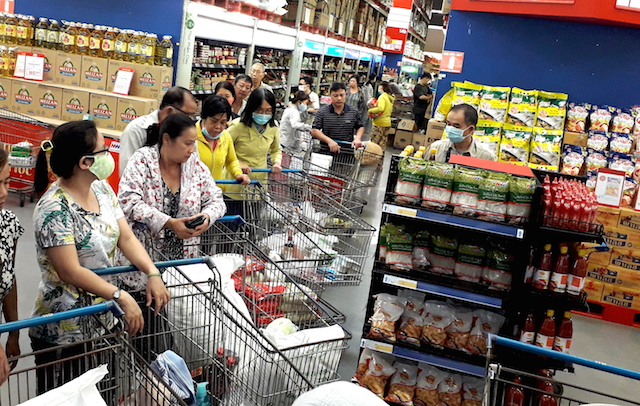 Kênh phân phối thực phẩm qua siêu thị có mức tăng đột biến trong mùa dịch Covid-19