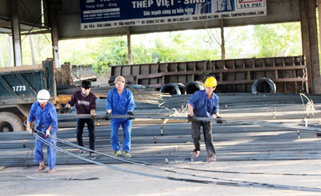 HTX cũng thành công với nhiều loại hình dịch vụ khác như kinh doanh vật liệu xây dựng, sắt thép... (Ảnh TL)