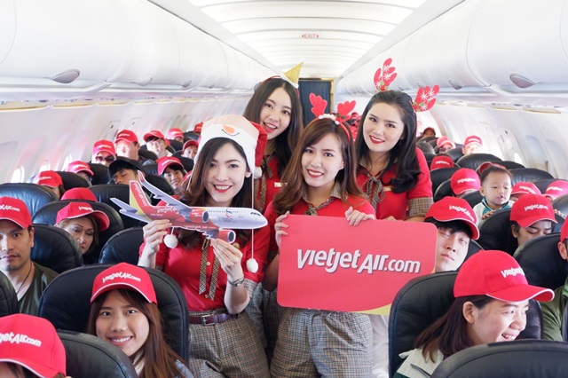 Vietjet là hãng hàng không đầu tiên khai thác trở lại tại sân bay Phuket của Thái Lan (Ảnh Internet)