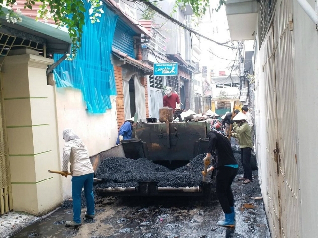 Nâng cấp, cải tạo ngõ xóm thuộc địa bàn quận Lê Chân