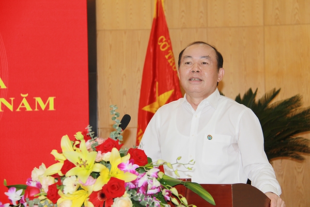 Chủ tịch Liên minh HTX Việt Nam mong muốn hệ thống VCA đoàn kết, thống nhất để thúc đẩy phát triển (Ảnh: Phạm Duy)