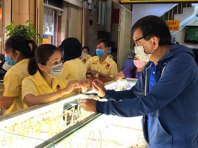 Giá vàng ngày 16/6: Bật tăng mạnh sau đà giảm (Ảnh Internet)