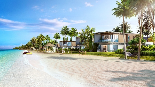 Biệt thự biển The Tropicana – sở hữu vị trí đẳng cấp bậc nhất trong chuỗi sản phẩm của NovaWorld Ho Tram (Ảnh: Novaland)