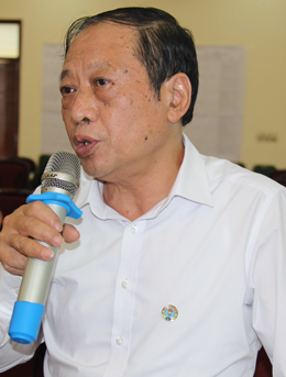 Ông Lương Minh Huệ, Chủ tịch Liên minh HTX và Doanh nghiệp TP Hải Phòng