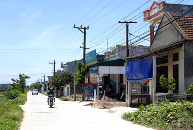 Cơ sở hạ tầng được đầu tư khang trang, thu nhập người dân ngày càng cao giúp xã Thượng Kiệm hướng tới mục tiêu xây dựng nông thôn mới bền vững.