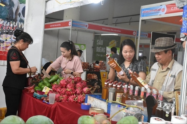 Các doanh nghiệp và HTX có thêm cơ hội đẩy mạnh quảng bá, giới thiệu thương hiệu sản phẩm, tổ chức các hoạt động xúc tiến thương mại (Ảnh: Internet)