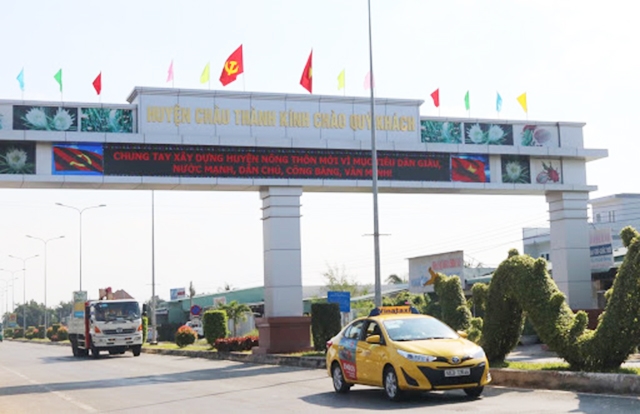 Châu Thành xuất sắc về đích huyện NTM từ đầu năm 2020 (Ảnh Tư liệu)