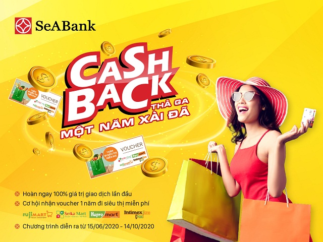 Cashback thả ga – Một năm xài đã