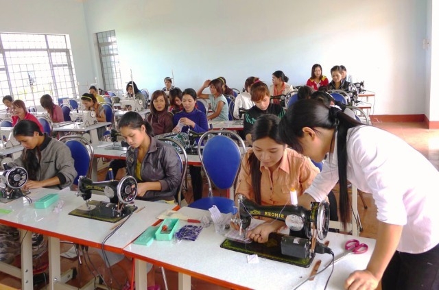 Mô hình đào tạo nghề lưu động giúp học viên giảm thiểu mọi chi phí