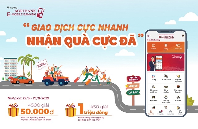 “Giao dịch cực nhanh – Nhận quà cực đã”