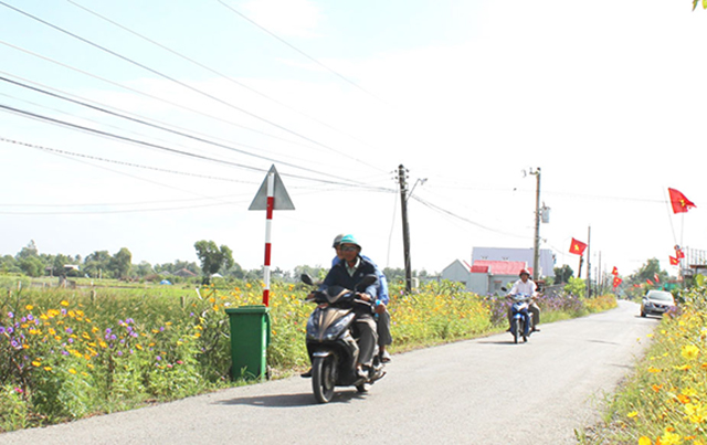 Phước Vân là điểm sáng NTM ở Long An.
