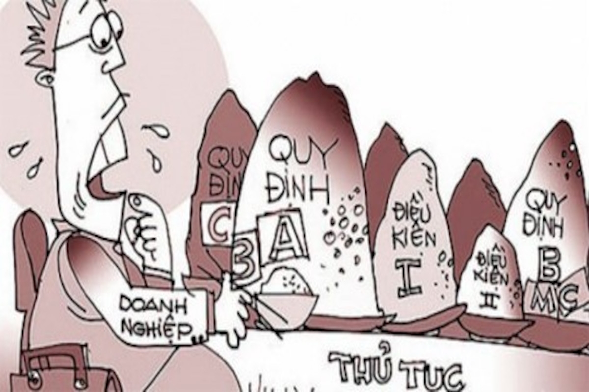 Doanh nghiệp toát mồ hôi với thủ tục hành là chính (Minh họa: Internet)