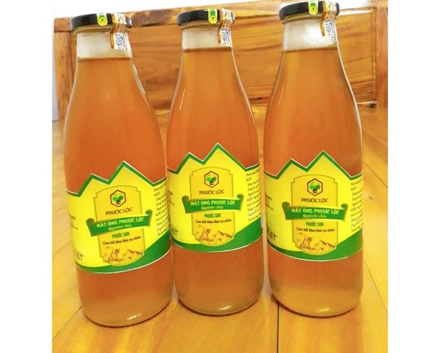 Mật ong Phước Lộc được công nhận sản phẩm OCOP (Ảnh: TL)