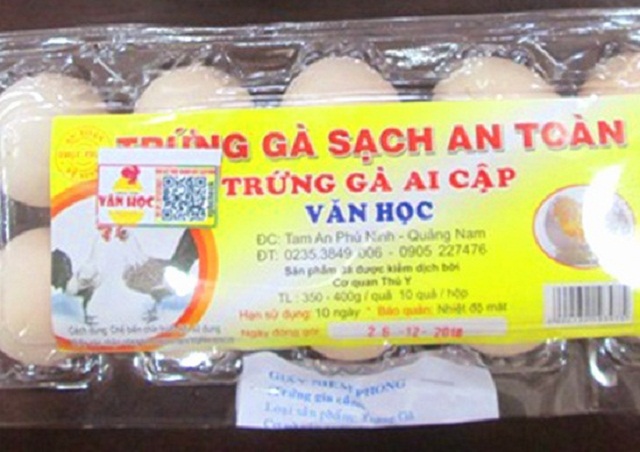 Trứng gà Văn Học đạt OCOP 3 sao cấp tỉnh (Ảnh: TL)