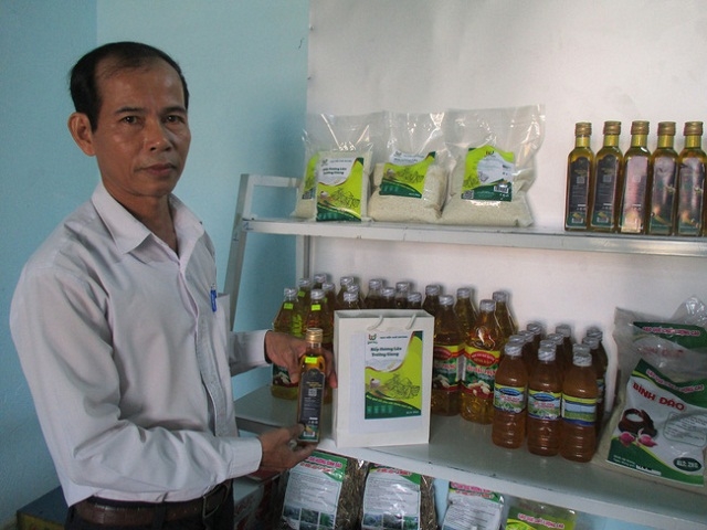 Nhiều sản phẩm nông nghiệp đặc trưng ở Bình Đào được HTX NN Bình Đào xây dựng tham gia sản phẩm OCOP.