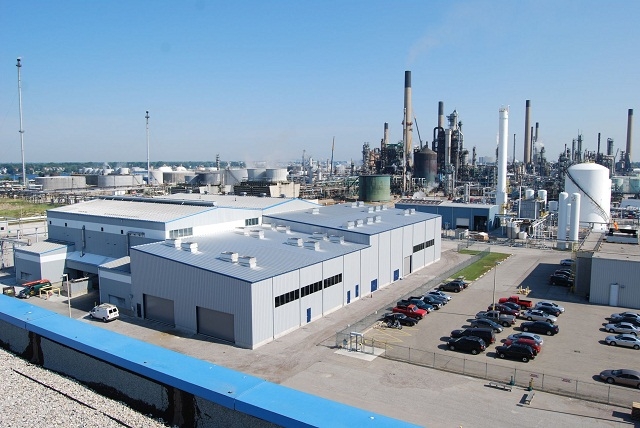 Tổ hợp sản xuất ở HC Starck ở Sarnia Canada