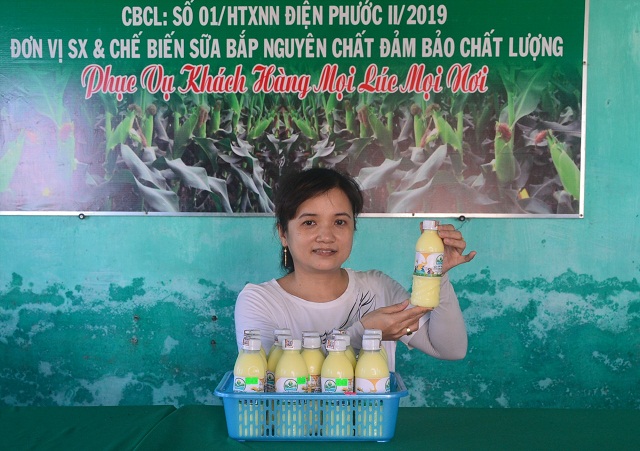 Nhờ chất lượng đảm bảo nên sữa bắp Thu Bồn được người tiêu dùng tin tưởng lựa chọn (Ảnh: TL)