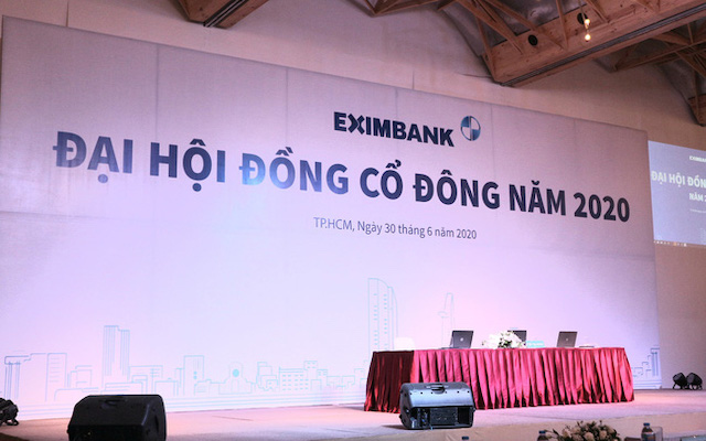 ĐHĐCĐ thường niên 2020 của Eximbank bị hoãn do không đủ tỷ lệ cổ đông tham dự