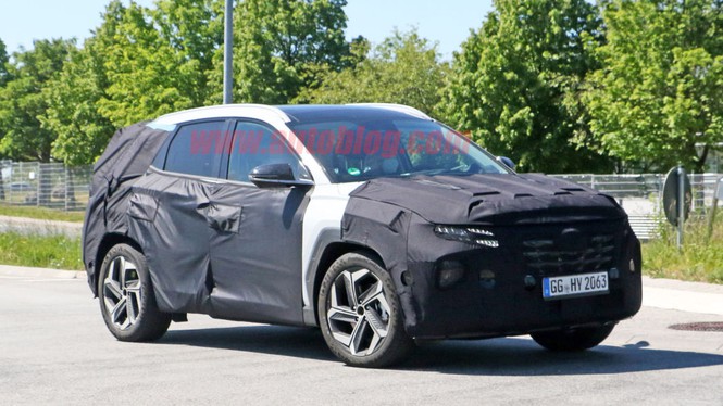 Hyundai Tucson 2021 sẽ sớm ra mắt người tiêu dùng toàn cầu cuối năm nay. Ảnh Internet