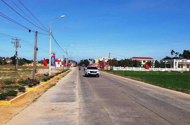 Hạ tầng giao thông Duy Thành ngày càng khởi sắc .