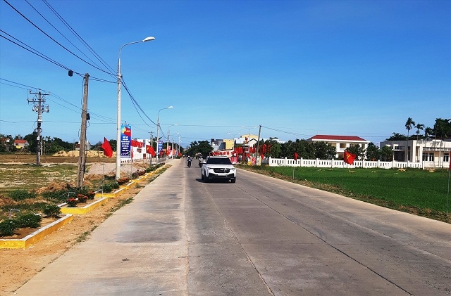 Hạ tầng giao thông Duy Thành ngày càng khởi sắc .