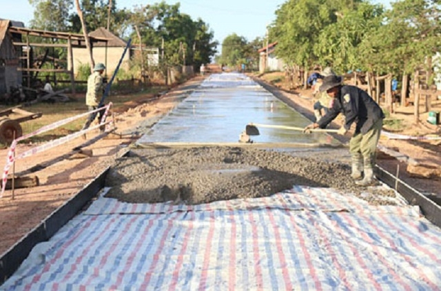 Diện mạo nông thôn Ea Bung thay đổi từng ngày, hướng đến đích NTM vào cuối năm 2020