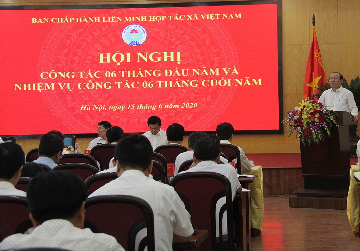 Chủ tịch Nguyễn Ngọc Bảo cho biết, dự kiến đến cuối năm 2020 cả nước có 2.000 HTX sản xuất kinh doanh gắn với chuỗi giá trị