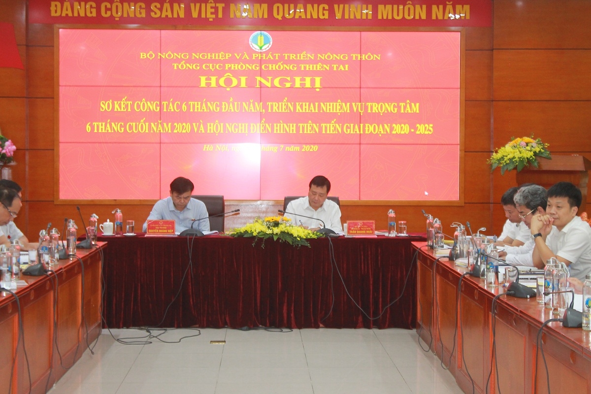 Hội nghị sơ kết công tác phòng chống thiên tai 6 tháng đầu năm được tổ chức ngày 6/7