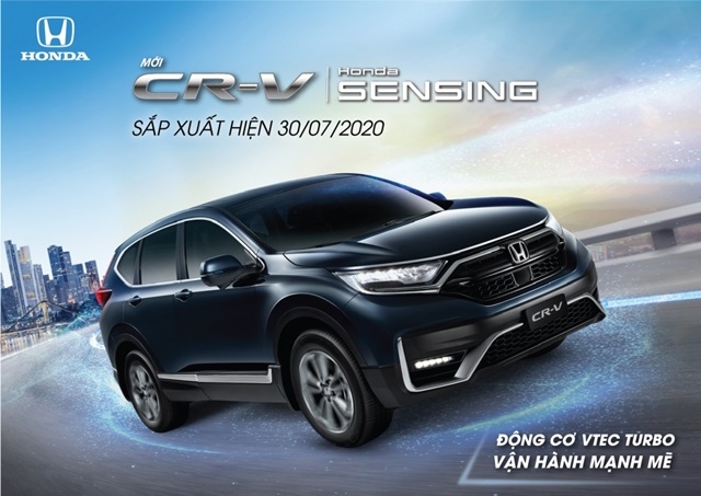 Honda CR-V 2020 sẽ ra mắt thị trường Việt Nam vào cuối tháng 7 (Ảnh Internet)