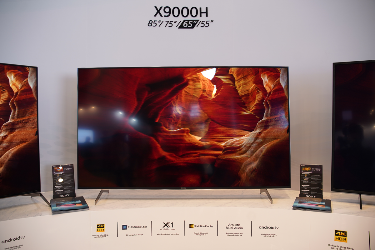 SONY X9000H (85”/75”/65”/55”) – TV FULL ARRAY LED SỞ HỮU CÔNG NGHỆ CAO CẤP