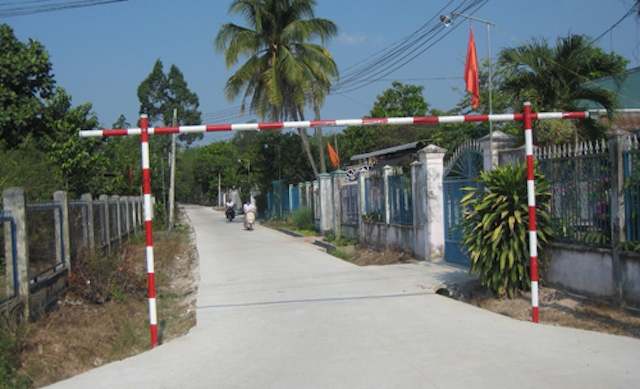 Bộ mặt nông thôn ở xã Long Tân đang thay đổi tích cực (ảnh:TL)